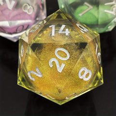 Large Liquid Core Quicksand Dice For RPG