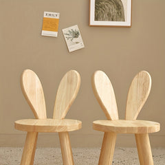 Wooden Toddler Chair Solid Wood Chair Kids Stool Chair For Playroom Nursery