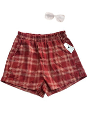 Plaid Hotpants Shorts for Spring & Summer