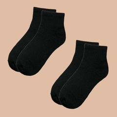 2 Pairs Women's Casual Sporty Ankle Socks