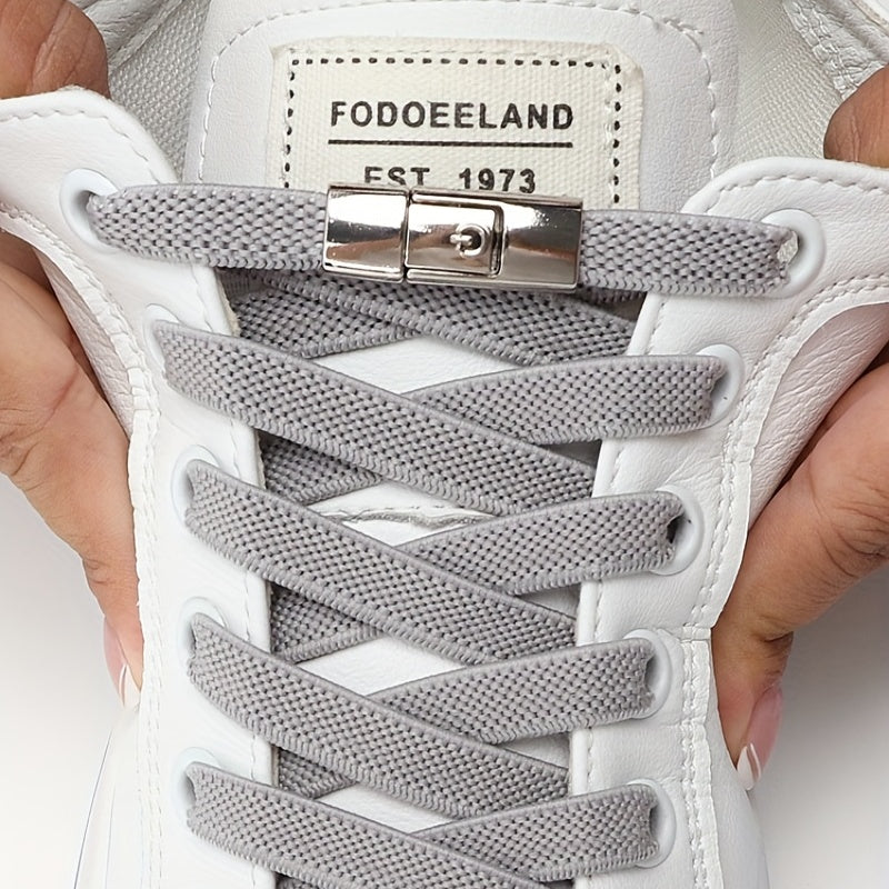 Women's Polyester Laces Sneaker Accessories No Laces With Buckles
