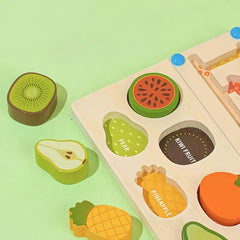 Magnetic Pen Rolling Ball Game Shape Number Matching Building Blocks