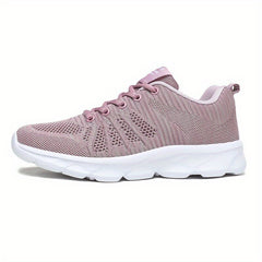 Men's Mesh Running Shoes Breathable Sneakers Lace Up