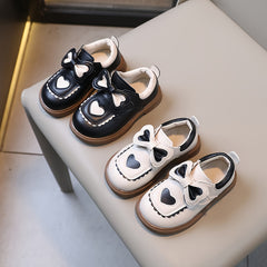 Girls' Bowknot Flat Shoes, Comfortable Non-slip Walking Shoes