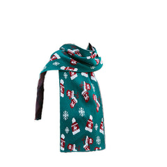 Christmas Pattern Scarf Winter Scarf Large Blanket Wrap Shawl