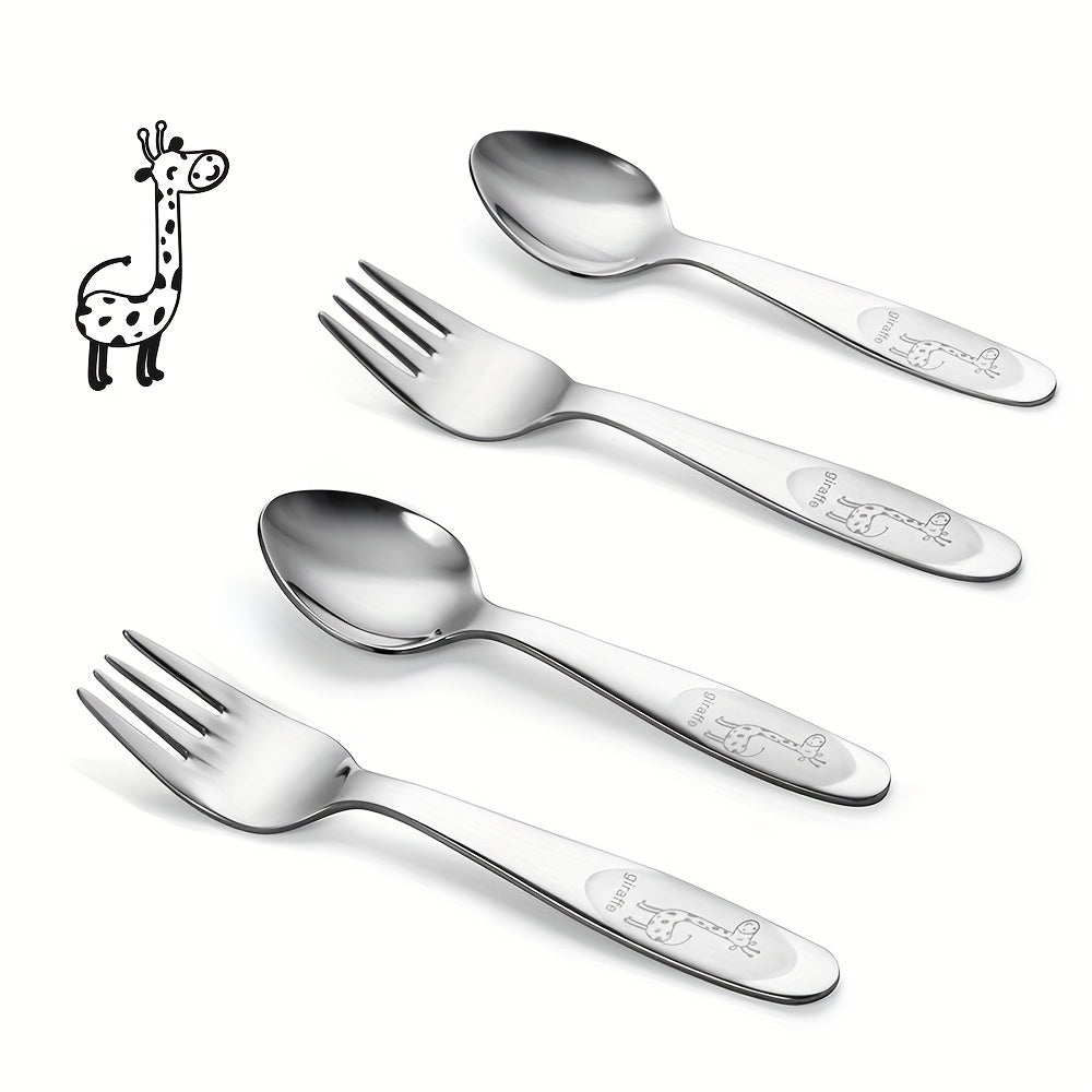 Kids' 304 Stainless Steel Tableware Set