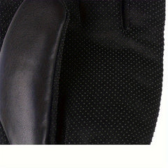 Men's Winter Velvet Waterproof Warm Gloves For Outdoor Skiing Cycling