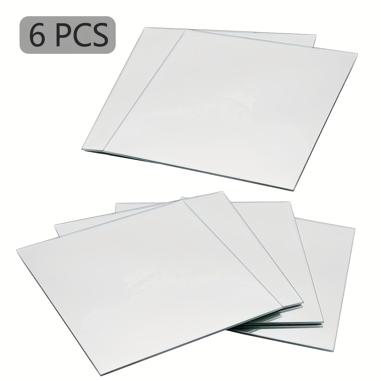 Acrylic Mirror Stickers Non Glass Self adhesive Removable Mirror Wall Decals