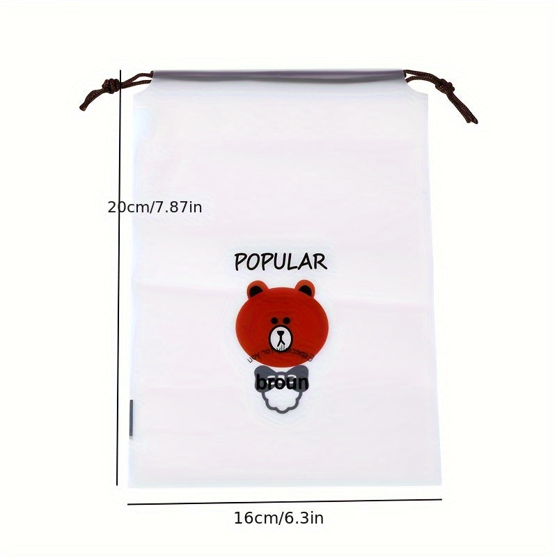 Portable Shoe Drawstring Storage Bag Dust Proof Shoe Packing Bag