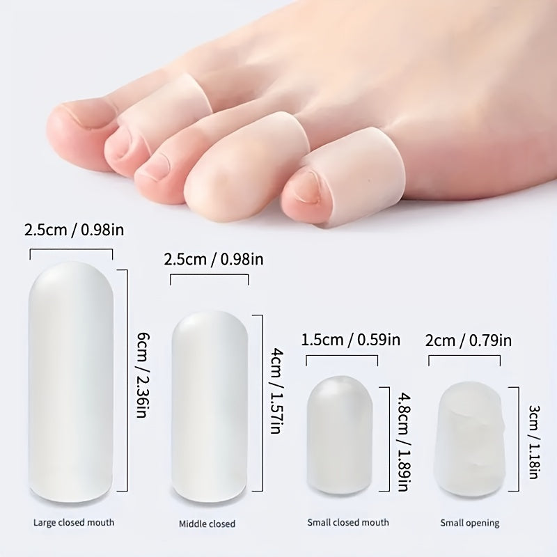 2 Pairs Toe Protectors Anti-friction Moisturizing Corn Protection