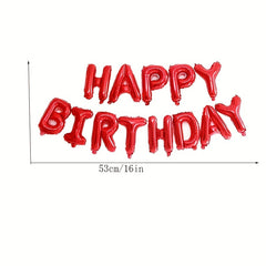 Happy Birthday Alphabet Balloon Set
