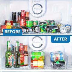 Refrigerator Storage Box Kitchen Storage Rack Beverage Storage Rack