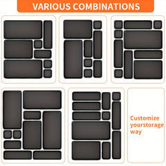 Tool Storage Tray Organizer - 46pcs, Large 30 Tool Box Organizers