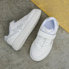 Girl's Solid Skate Shoes Non Slip Sneakers For Kids
