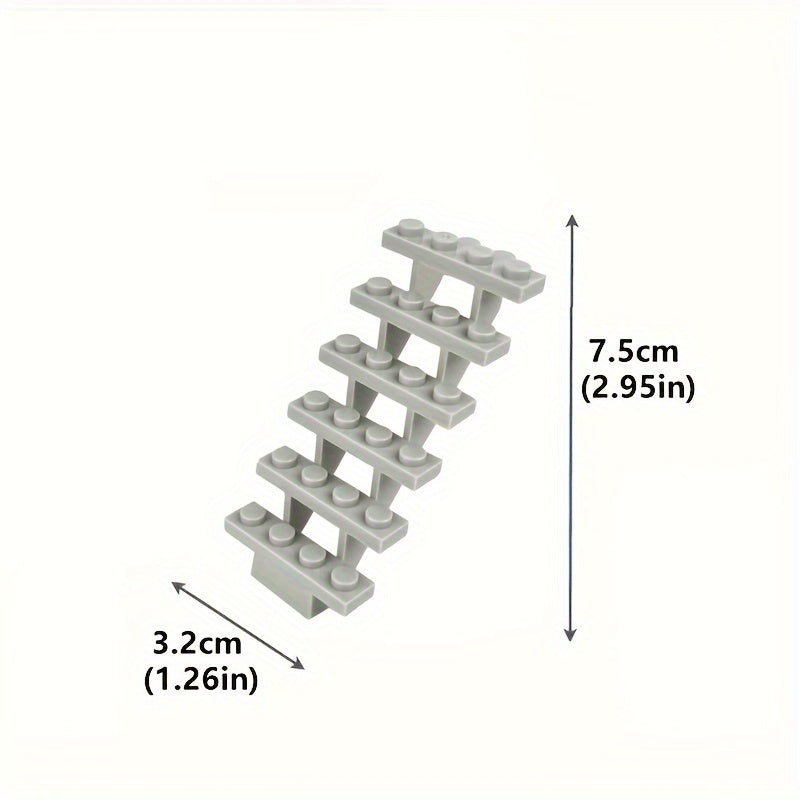Building Blocks Staircase Accessories Set for Kids