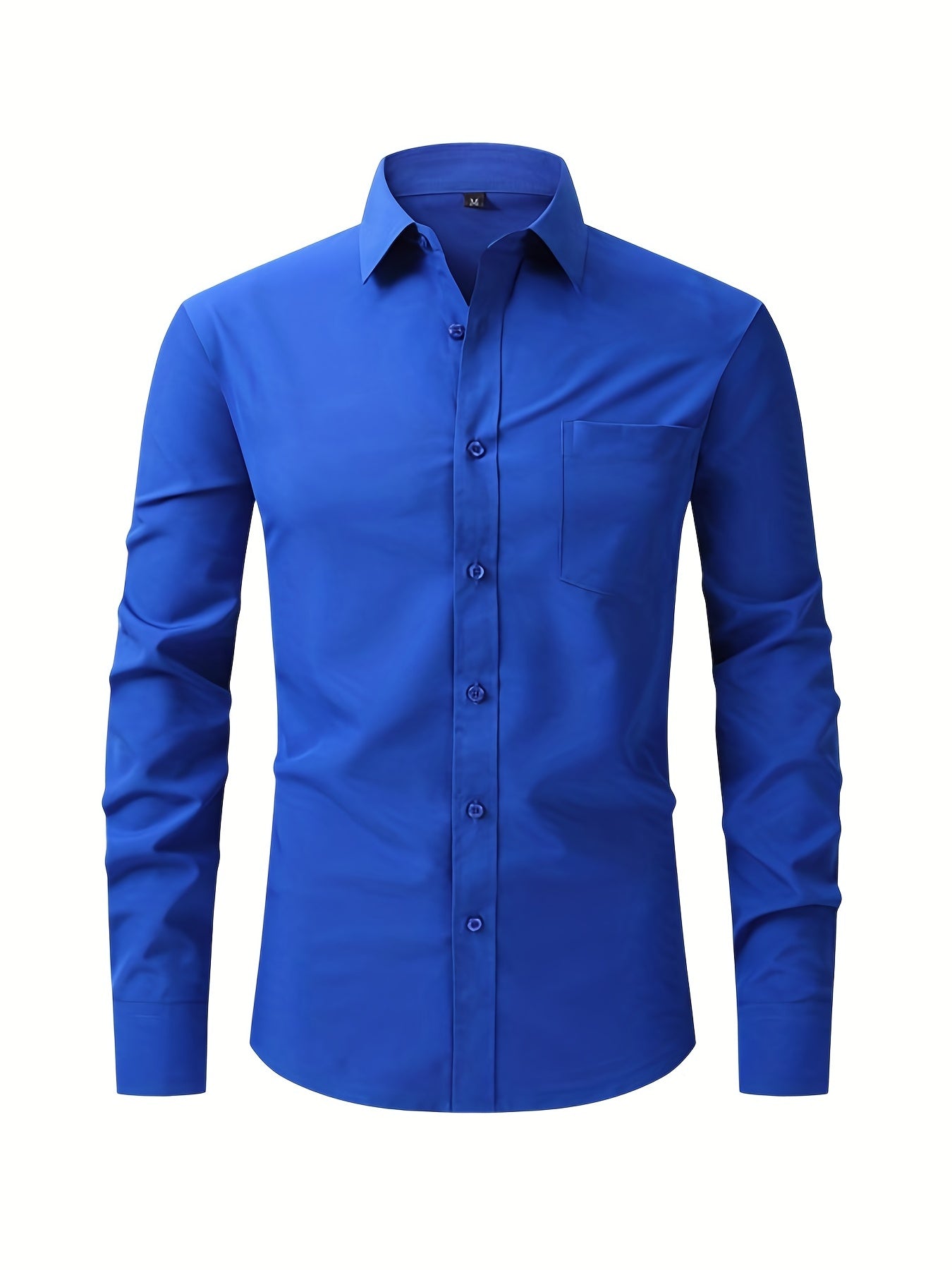Men's Classic Button Up Shirt for Business Occasion