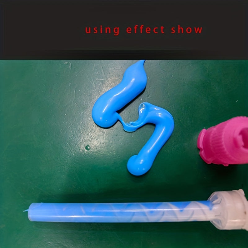 50pcs Dental Mixing Tips Pink Impression 1 1 Mixing Uniformly