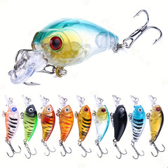 9pcs 4 Swinging Bait for Outdoor Fishing Freshwater Saltwater Realistic Movement