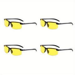 Men's Night Vision Driving Glasses Sports Sunglasses