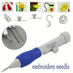 Embroidery Knitting Pocket Needle Pen Punching Needle DIY Sewing Tool