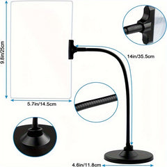 Large Hands-Free Floor Magnifying Glass for Reading Painting Sewing Mobile