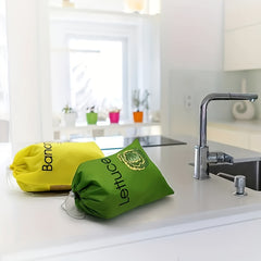 2pcs Reusable Storage Bag Organizer For Fresh Fruits Prevents Ripening