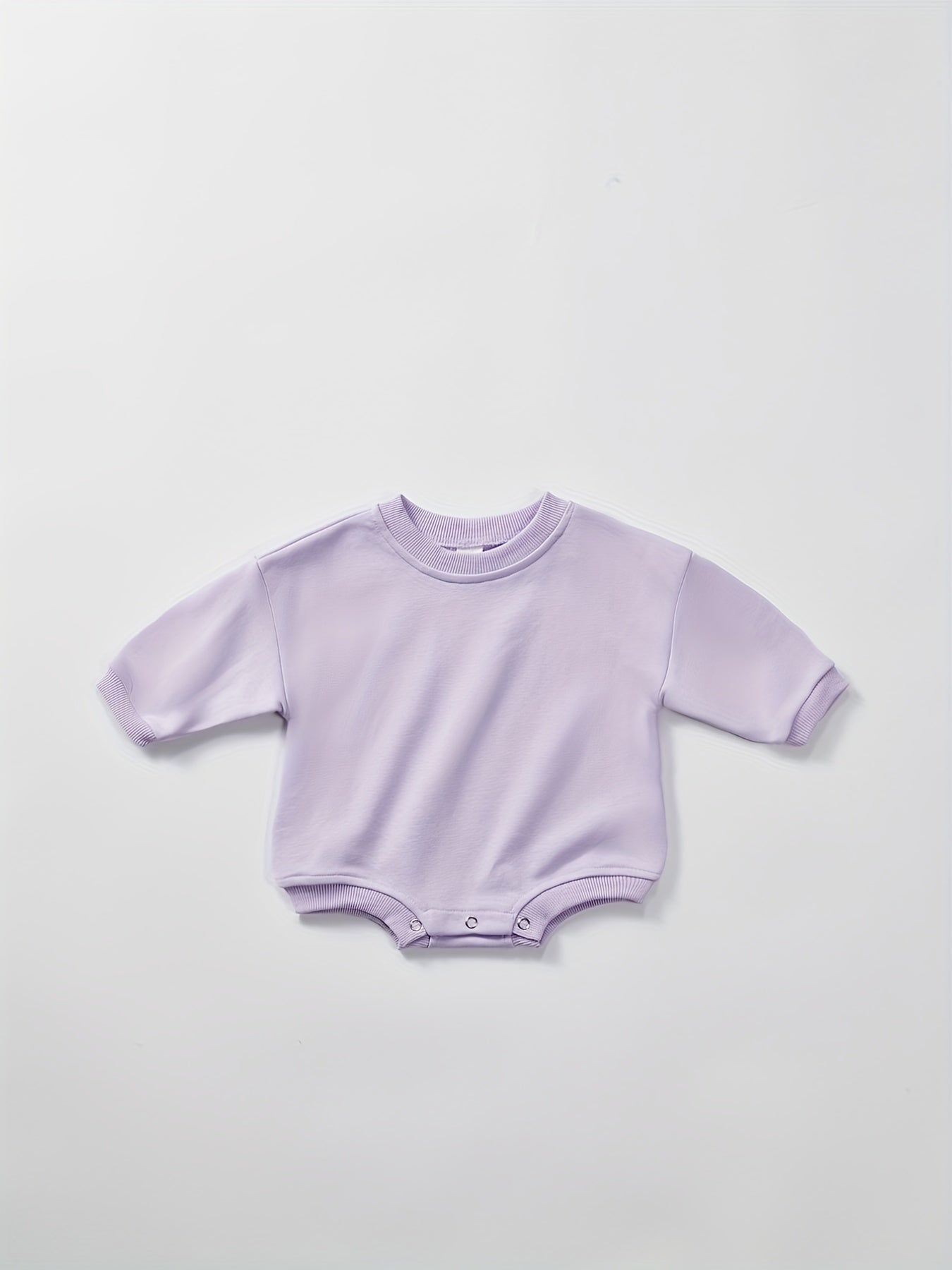 Baby Long Sleeve Cotton Triangle Romper for Spring and Autumn