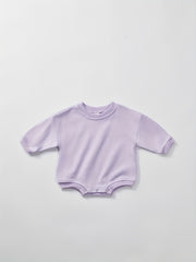 Baby Long Sleeve Cotton Triangle Romper for Spring and Autumn