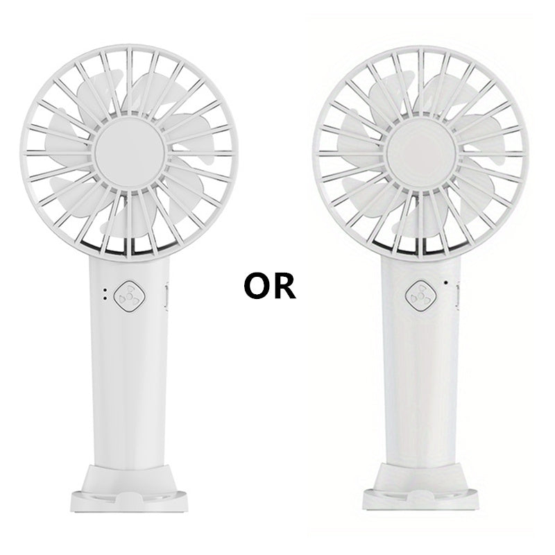 USB Charging Mini Handheld Fan Portable Small Fan for Outdoor Desktop