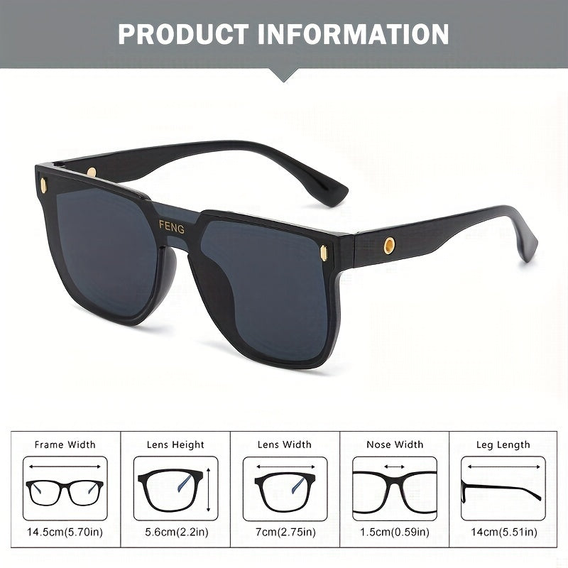 Men's UV Protection Driving Sunglasses Street Style PC Glasses