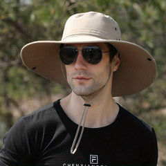 Unisex Large Brim Bucket Hat for Outdoor Activities