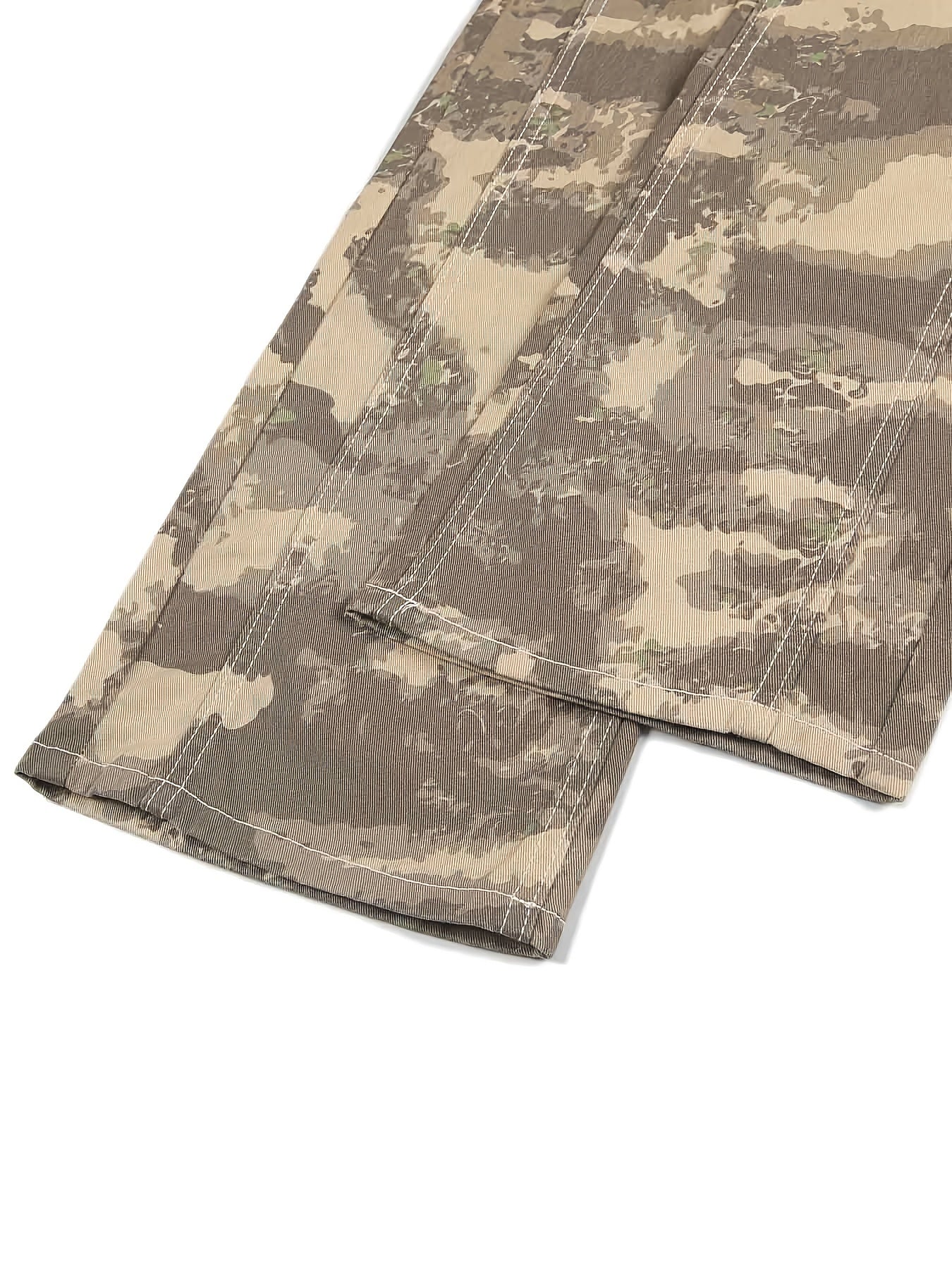 Men's Camo Pattern Jeans Loose Fit Street Style