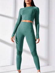 Solid Workout Sets: Stylish and Confident Look
