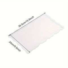 Rectangle Silicone Tray Molds for Resin Casting Golden Handle