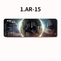 Large Mouse Pad Tactical Gun Parts for AR 15