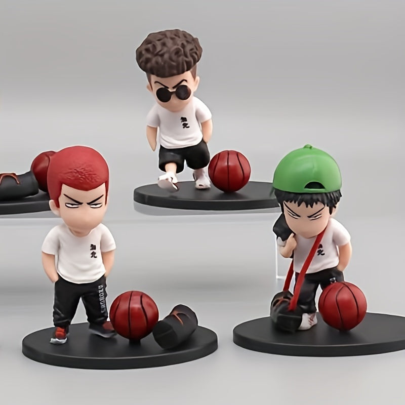 5pcs Action Figures for Car Dashboard Decoration