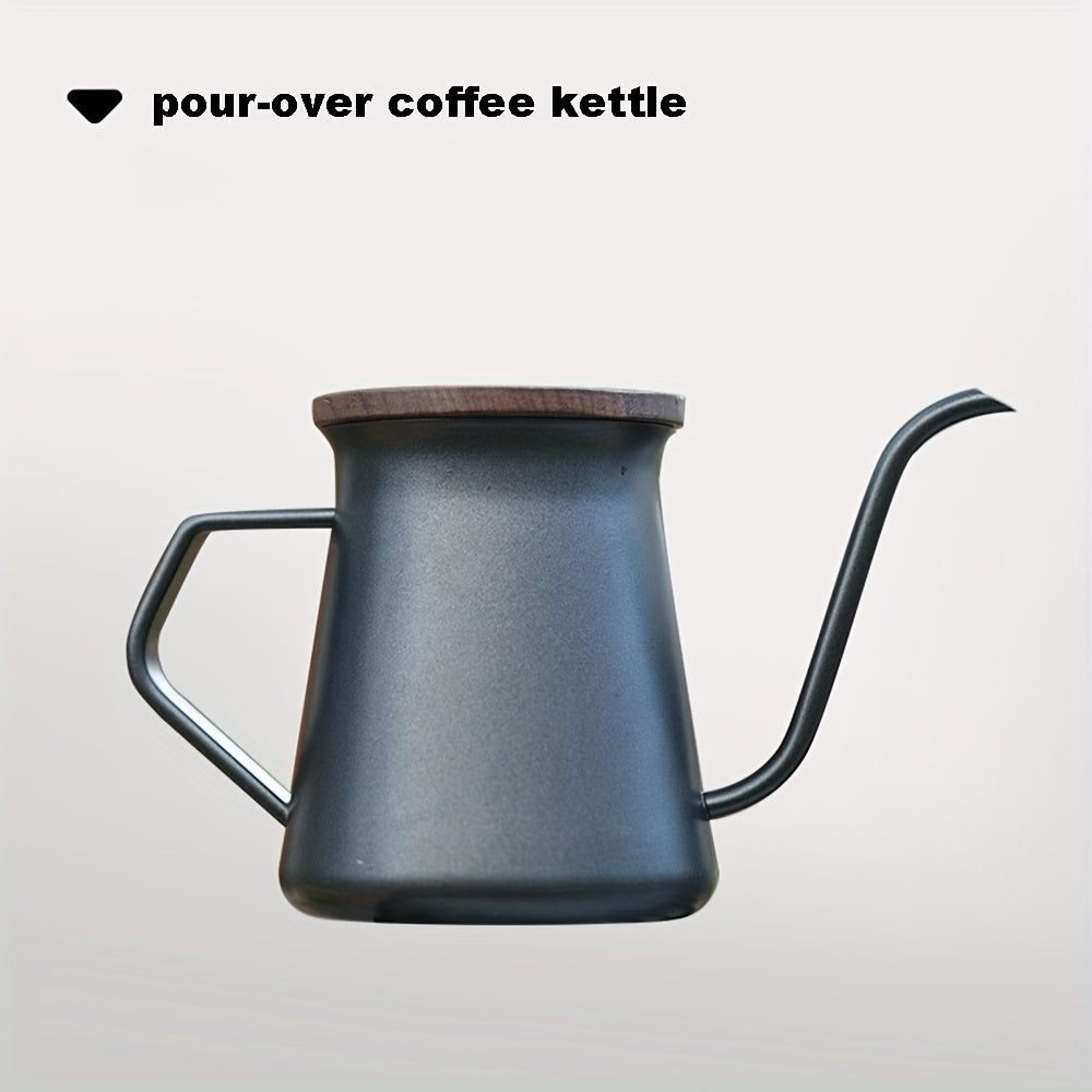 304 Stainless Steel Coffee Pot with Thermometer 400ML