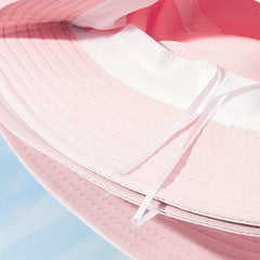 Embroidery Reversible Bucket Hat Candy Cartoon Basin Hat Sunscreen Fisherman Cap