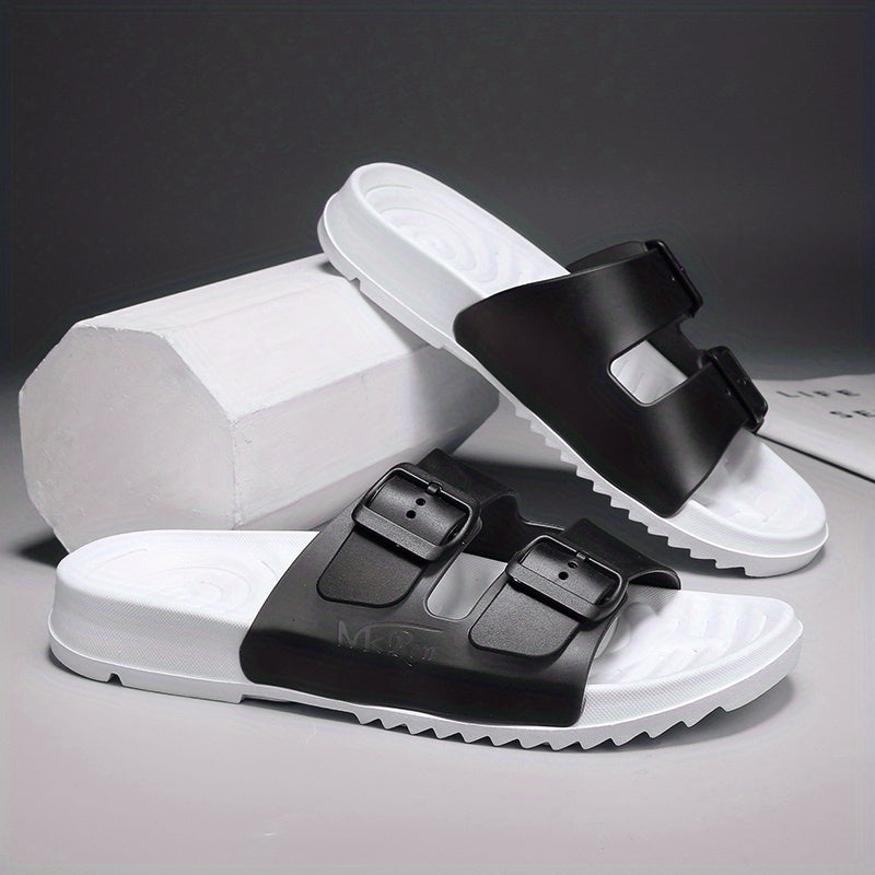 Men's Non Slip Slides Beach Shoes Summer