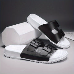 Men's Non Slip Slides Beach Shoes Summer