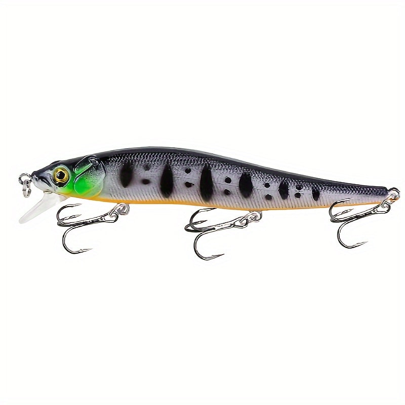 3D Eyes Crankbait For Perch Carp Artificial Wobbler With Sharp Treble Hook
