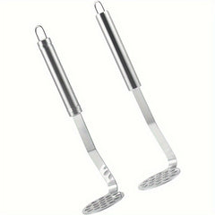 2pcs Stainless Steel Potato Fruit Press Manual Food Processing Tools