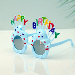 2pcs Girl's Birthday Glasses Children's Party Funny Accessories