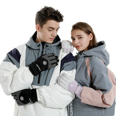 Ski Gloves Men Women Winter Cycling Non-slip Waterproof Touch Screen Warm Gloves