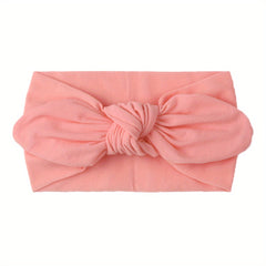Cartoon Bow Soft Nylon Headband for Baby Girls