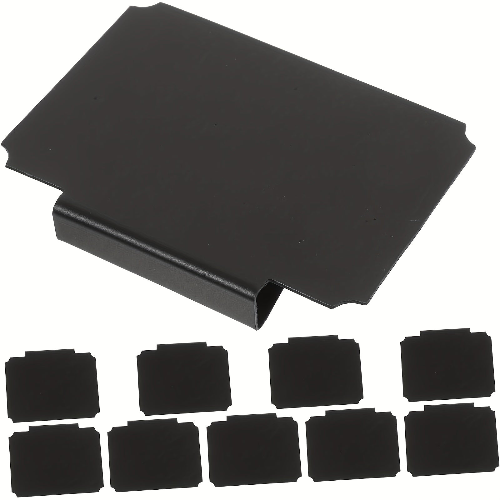 Clip-on Labels for Storage Baskets - Set of 10
