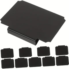 Clip-on Labels for Storage Baskets - Set of 10