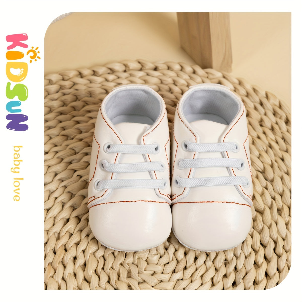 Baby Girls Lightweight Non Slip Sneakers All Seasons
