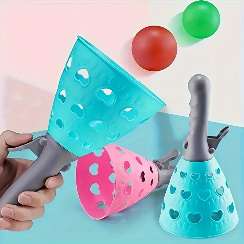 Launch And Catch Game with Catch Launcher Baskets & Balls