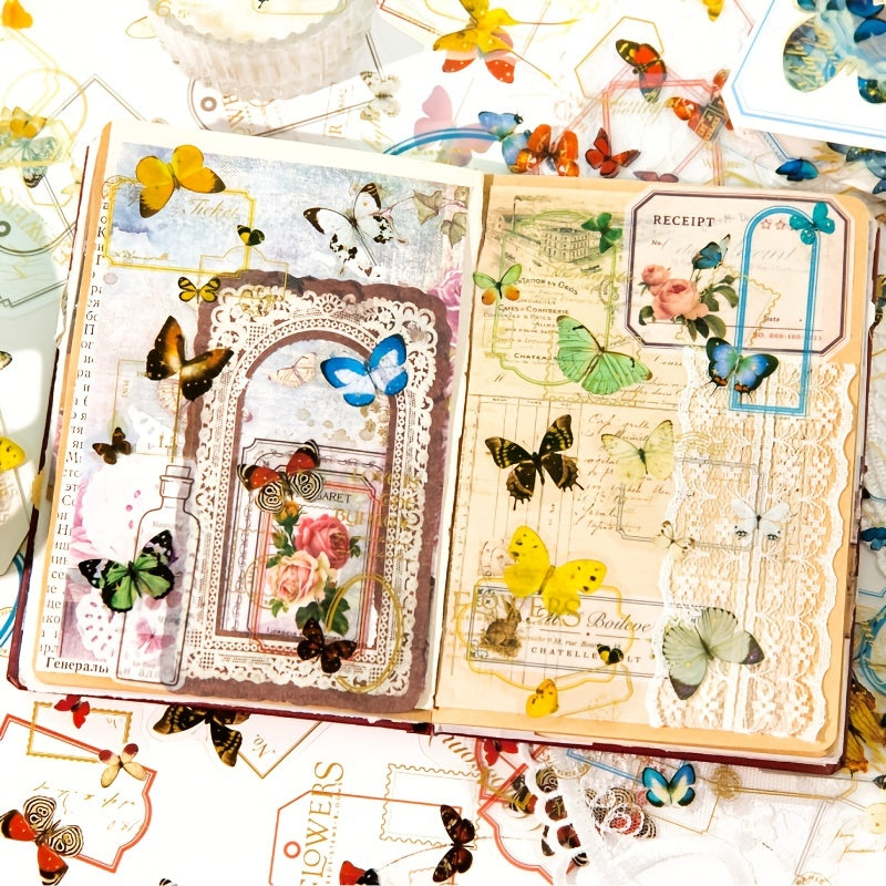 30pcs DIY Stickers for Crafting, 6.5x5.2-Inch Materials